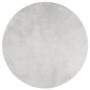 OVIEDO gray short pile rug Ø 80 cm by , Rugs - Ref: Foro24-375543, Price: 23,07 €, Discount: %