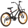 Kinderfahrrad und Frontgepäckträger 20" schwarz und orange von vidaXL, Fahrräder - Ref: Foro24-92192, Preis: 256,99 €, Rabatt: %