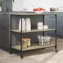 Sonoma oak engineered wood kitchen cart 102x50x95 cm by , Kitchen and dining carts - Ref: Foro24-842322, Price: 93,42 €, Disc...