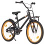 Kinderfahrrad und Frontgepäckträger 20" schwarz und orange von vidaXL, Fahrräder - Ref: Foro24-92192, Preis: 256,99 €, Rabatt: %