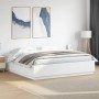 White engineered wood bed frame with LED 180x200 cm by , Beds and slatted bases - Ref: Foro24-3209590, Price: 181,83 €, Disco...