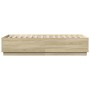 Estructura de cama madera de ingeniería roble Sonoma 90x190 cm de , Camas y somieres - Ref: Foro24-3209753, Precio: 105,61 €,...