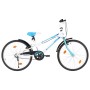 24-Zoll-blau-weißes Jungenfahrrad von vidaXL, Fahrräder - Ref: Foro24-92184, Preis: 281,37 €, Rabatt: %