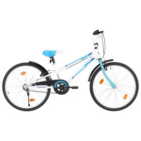 24-Zoll-blau-weißes Jungenfahrrad von vidaXL, Fahrräder - Ref: Foro24-92184, Preis: 281,99 €, Rabatt: %