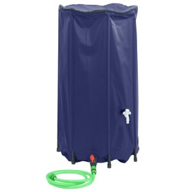 Depósito de agua plegable con grifo PVC 250 l de , Sistemas de riego - Ref: Foro24-155999, Precio: 48,76 €, Descuento: %