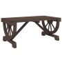 Solid fir wood garden coffee table 90x50x40 cm by , Garden tables - Ref: Foro24-365108, Price: 89,25 €, Discount: %