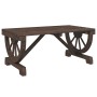 Solid fir wood garden coffee table 90x50x40 cm by , Garden tables - Ref: Foro24-365108, Price: 89,25 €, Discount: %