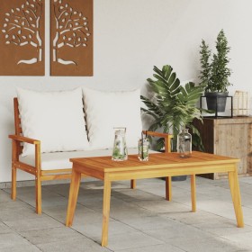 Set de muebles de jardín con cojines madera maciza acacia de , Conjuntos de jardín - Ref: Foro24-366381, Precio: 244,99 €, De...