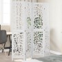 White Paulownia solid wood 4-panel dividing screen by , Room dividers - Ref: Foro24-358738, Price: 102,95 €, Discount: %