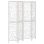 White Paulownia solid wood 4-panel dividing screen by , Room dividers - Ref: Foro24-358738, Price: 102,99 €, Discount: %