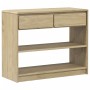 SAUDA console table solid oak pine wood 89.5x36.5x73 cm by , console tables - Ref: Foro24-377599, Price: 111,04 €, Discount: %