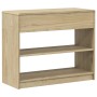 SAUDA console table solid oak pine wood 89.5x36.5x73 cm by , console tables - Ref: Foro24-377599, Price: 111,04 €, Discount: %