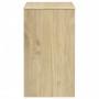 Aparador SAUDA madera maciza pino roble 80x43x75,5 cm de , Aparadores - Ref: Foro24-377600, Precio: 131,89 €, Descuento: %