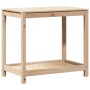 Planting table with shelf solid pine wood 82.5x50x75 cm by , Pot stands - Ref: Foro24-832397, Price: 52,07 €, Discount: %