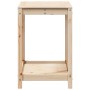 Planting table with shelf solid pine wood 82.5x50x75 cm by , Pot stands - Ref: Foro24-832397, Price: 52,07 €, Discount: %