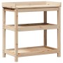 Planting table with pine wood shelves 82.5x45x86.5 cm by , Pot stands - Ref: Foro24-832432, Price: 74,81 €, Discount: %