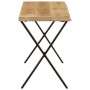 Bench with natural edge in solid mango wood 105 cm by , Banks - Ref: Foro24-372759, Price: 95,97 €, Discount: %