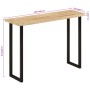 Console table with natural edge solid mango wood 105x33x76 cm by , console tables - Ref: Foro24-372765, Price: 127,97 €, Disc...