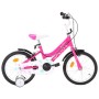 Bicicleta para niños 16 pulgadas negro y rosa de vidaXL, Bicicletas - Ref: Foro24-92181, Precio: 182,99 €, Descuento: %