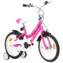 Kinderfahrrad 16 Zoll schwarz und rosa von vidaXL, Fahrräder - Ref: Foro24-92181, Preis: 182,99 €, Rabatt: %