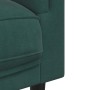 Dunkelgrünes 2-Sitzer-Sofa aus Samt mit Kissen von , Sofas - Ref: Foro24-372634, Preis: 272,99 €, Rabatt: %