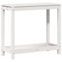 Planting table with white pine wood shelf 82.5x35x75 cm by , Pot stands - Ref: Foro24-832388, Price: 71,99 €, Discount: %