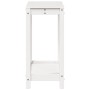 Planting table with white pine wood shelf 82.5x35x75 cm by , Pot stands - Ref: Foro24-832388, Price: 71,21 €, Discount: %