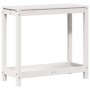 Planting table with white pine wood shelf 82.5x35x75 cm by , Pot stands - Ref: Foro24-832388, Price: 71,21 €, Discount: %