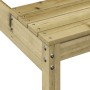 Impregnated pine wood picnic table 110x134x75 cm by , Garden tables - Ref: Foro24-832561, Price: 99,95 €, Discount: %