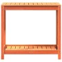 Planting table and shelf solid wood brown 82.5x50x75 cm by , Pot stands - Ref: Foro24-844631, Price: 61,94 €, Discount: %