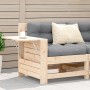 Garden sofa with armrests and cushion in solid pine wood by , Outdoor sofas - Ref: Foro24-844914, Price: 82,61 €, Discount: %