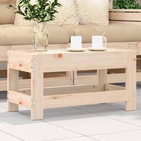 Garden stool solid pine wood 62x30x32 cm by , Outdoor sofas - Ref: Foro24-844893, Price: 34,99 €, Discount: %