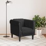 Black velvet armchair by , Sofas - Ref: Foro24-372570, Price: 193,29 €, Discount: %