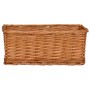 Stackable basket set 4 pieces brown willow by vidaXL, Storage baskets - Ref: Foro24-286981, Price: 44,99 €, Discount: %