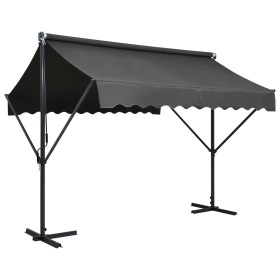 Anthracite gray freestanding awning 300x300 cm by vidaXL, Umbrellas - Ref: Foro24-145885, Price: 484,73 €, Discount: %