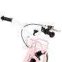 Children's bicycle and front luggage rack 14" white and pink by vidaXL, bikes - Ref: Foro24-92194, Price: 192,20 €, Discount: %