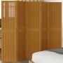 5-panel partition screen solid brown paulownia wood by , Room dividers - Ref: Foro24-358821, Price: 100,59 €, Discount: %