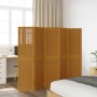 5-panel partition screen solid brown paulownia wood by , Room dividers - Ref: Foro24-358821, Price: 100,59 €, Discount: %