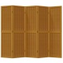 5-panel partition screen solid brown paulownia wood by , Room dividers - Ref: Foro24-358821, Price: 100,59 €, Discount: %