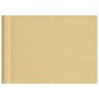 Pantalla de balcón 100% poliéster Oxford color arena 75x1000 cm de , Sombrillas - Ref: Foro24-4000027, Precio: 37,05 €, Descu...