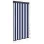 Estor enrollable de exterior azul y blanco 100x250 cm de vidaXL, Persianas y estores - Ref: Foro24-145955, Precio: 45,99 €, D...