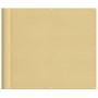 Balcony screen 100% polyester Oxford sand color 90x600 cm by , Umbrellas - Ref: Foro24-4000031, Price: 28,18 €, Discount: %