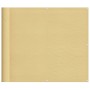 Balcony screen 100% Oxford polyester sand color 90x800 cm by , Umbrellas - Ref: Foro24-4000033, Price: 41,45 €, Discount: %