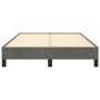 Estructura de cama terciopelo gris oscuro 120x190 cm de , Camas y somieres - Ref: Foro24-379503, Precio: 95,06 €, Descuento: %