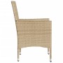 Garden armchairs with cushions 2 units beige synthetic rattan by , Garden chairs - Ref: Foro24-368113, Price: 131,09 €, Disco...