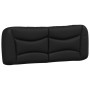 Estructura cama con luces LED cuero sintético negro 140x190 cm de , Camas y somieres - Ref: Foro24-3213927, Precio: 237,46 €,...