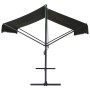 Toldo de pie independiente gris antracita 600x300 cm de vidaXL, Sombrillas - Ref: Foro24-145888, Precio: 439,77 €, Descuento: %