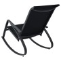 Garden rocking chairs 2 units black textilene by vidaXL, Garden chairs - Ref: Foro24-48123, Price: 145,99 €, Discount: %