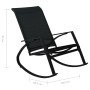 Garden rocking chairs 2 units black textilene by vidaXL, Garden chairs - Ref: Foro24-48123, Price: 145,99 €, Discount: %