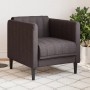 Dark brown fabric armchair by , Sofas - Ref: Foro24-372598, Price: 170,56 €, Discount: %